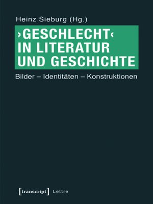 cover image of ›Geschlecht  in Literatur und Geschichte